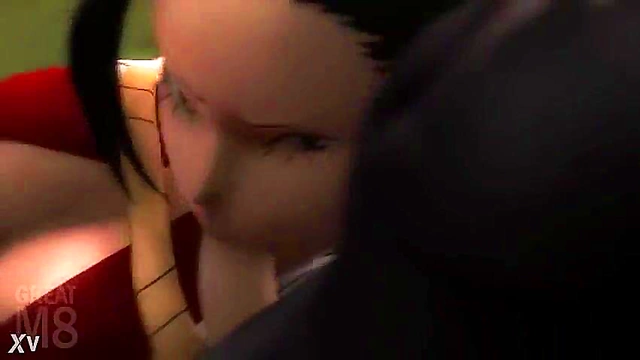 Momo Yaoyorozu Trains with Todoroki & Tokoyami in Hot BnHA SFM Group Scene