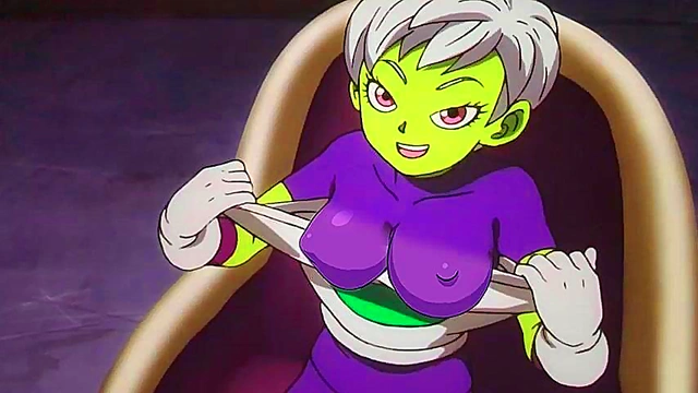 Broly fucks Chirai in Intense Dragon Ball Super Hentai Scene