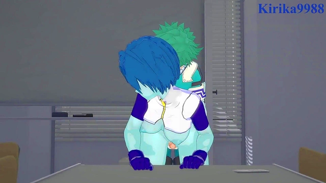 My Hero Academia – Toru & Kaoruko Seduce Izuku for Intense 3D Hentai Action