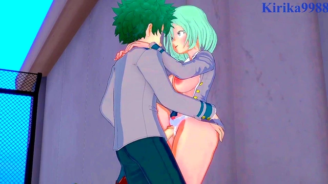 My Hero Academia – Toru & Kaoruko Seduce Izuku for Intense 3D Hentai Action