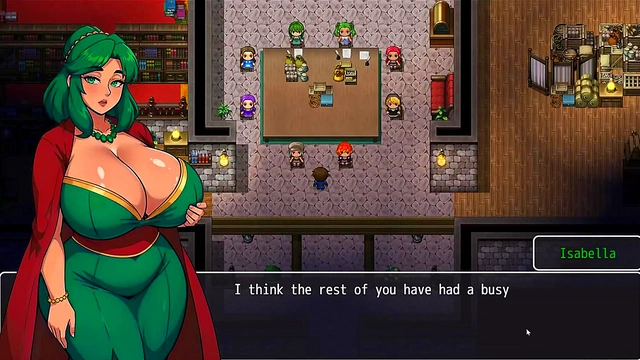 Cute Busty Anime Girl Exposes Wet Pussy After Falling in Bathtub