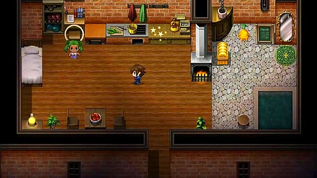 Cute Busty Anime Girl Exposes Wet Pussy After Falling in Bathtub