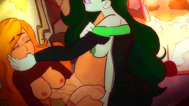 Kim Possible Gets Animated With Shego’s Futanari Dick In Hot Hentai Action