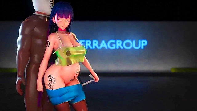 Big-Busted Hentai Chick Fucks Hard For Intense Tits Action & Sex Session