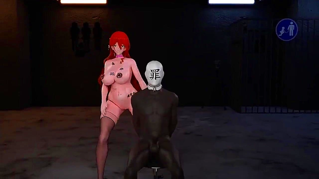 Big-Busted Hentai Chick Fucks Hard For Intense Tits Action & Sex Session