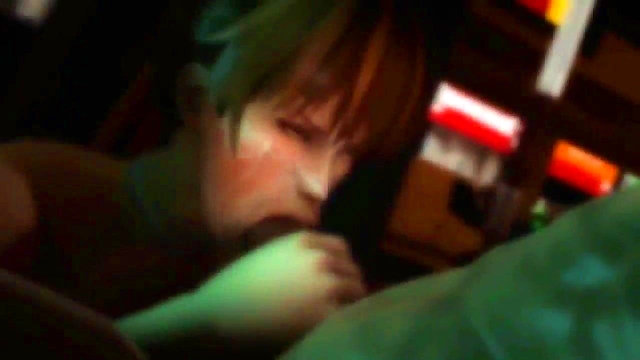 Young Japanese Redhead Teen Gangbanged By Huge Hard Cocks In 3D Anime Sex Toon