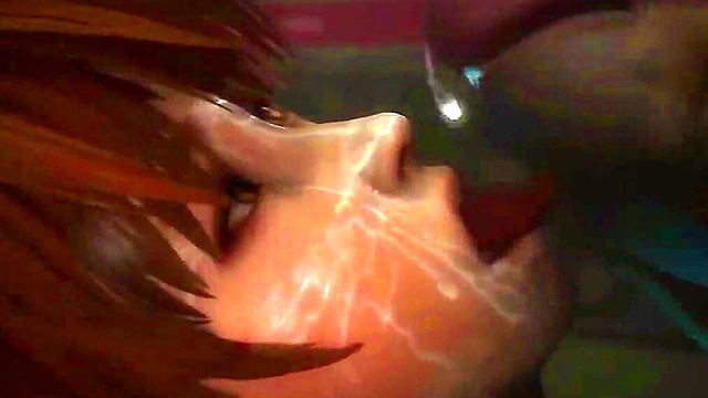 Young Japanese Redhead Teen Gangbanged By Huge Hard Cocks In 3D Anime Sex Toon
