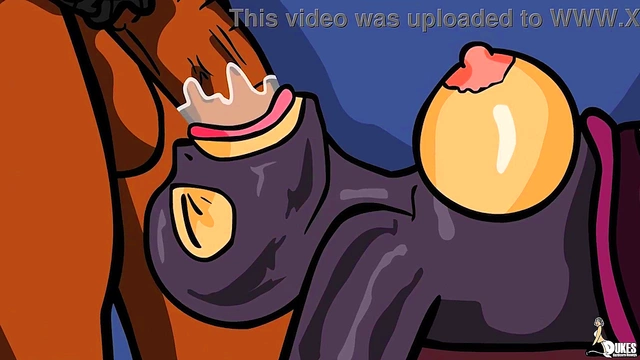 Busty Mom in Disguise Smashed Hard by Black Cocks in Anime GangBang