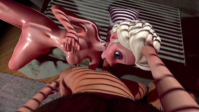 Elza's Busty 3D Anime Adventure – Teen Cartoon Sex With Big Tits & Ass