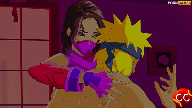 Naruto Anime Babe Seduces With Hot Hentai Action In Rule 34 Scene