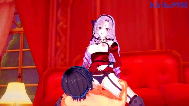 VTuber Hyakumantenbara Salome Fucks Intensely With Big Boobs & Creampie Finish