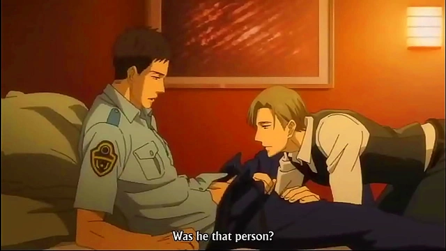 Hot Yaoi Anime Guys Engage in Steamy Cloud Gathering Sex Scene