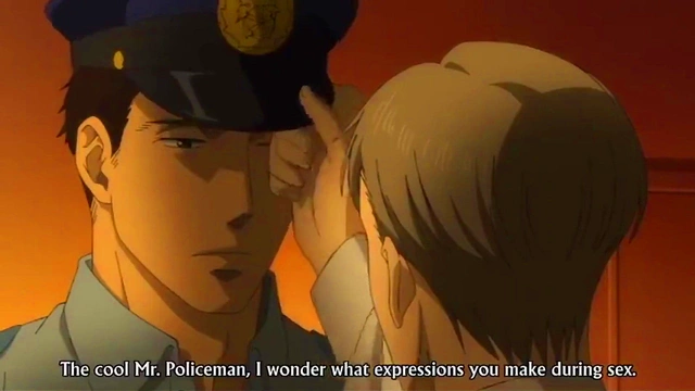 Hot Yaoi Anime Guys Engage in Steamy Cloud Gathering Sex Scene