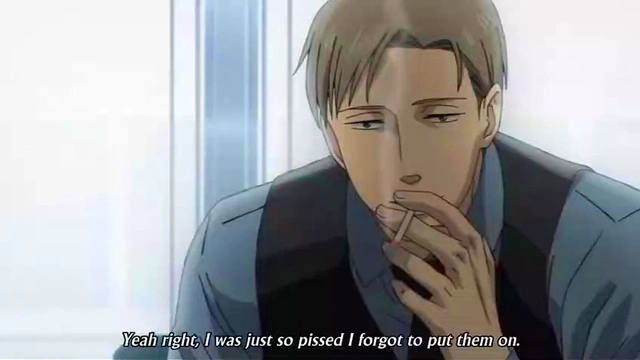 Hot Yaoi Anime Guys Engage in Steamy Cloud Gathering Sex Scene