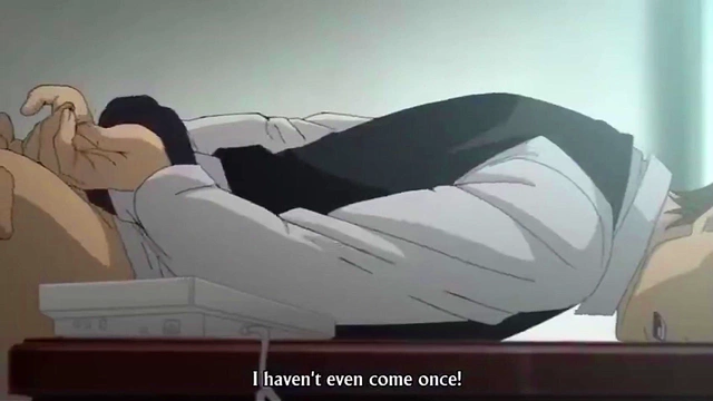 Hot Yaoi Anime Guys Engage in Steamy Cloud Gathering Sex Scene