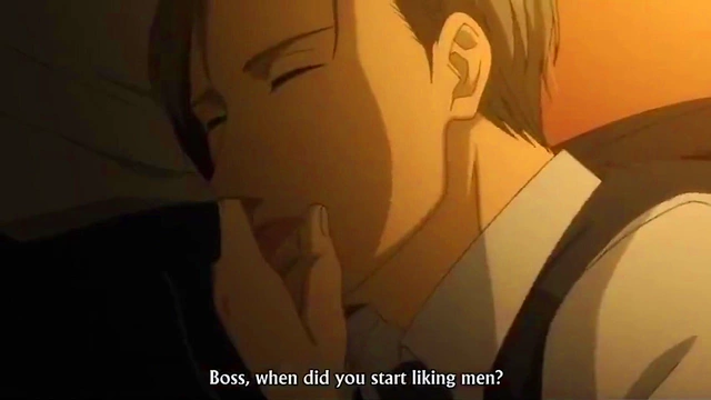 Hot Yaoi Anime Guys Engage in Steamy Cloud Gathering Sex Scene