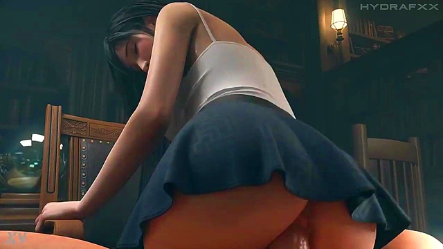 Horny Tifa Gives Amazing Blowjob In HOT Hentai Scene
