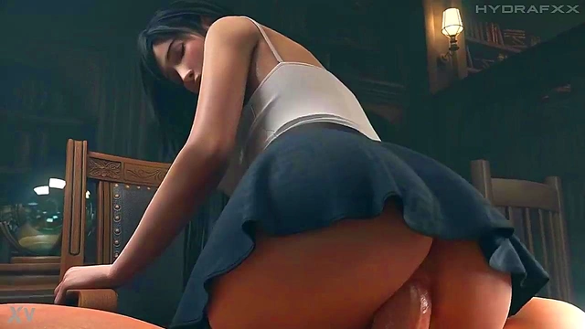 Horny Tifa Gives Amazing Blowjob In HOT Hentai Scene