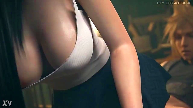 Horny Tifa Gives Amazing Blowjob In HOT Hentai Scene