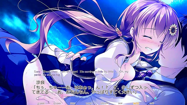 Hime & Otome’s Jealous Love Journey – Intense Anime Eroge Romance Scene