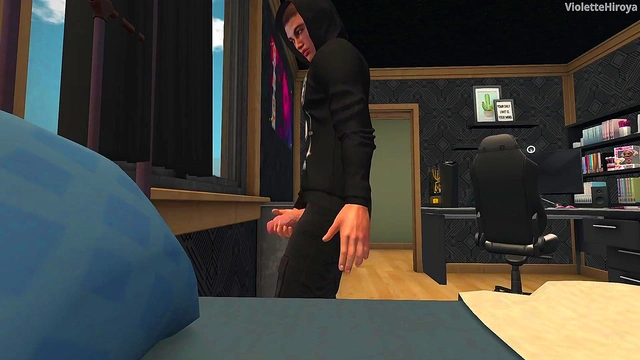 Hot Blonde StepMom Seduces Neighbor By The Pool In 3D Hentai Fantasy Roleplay