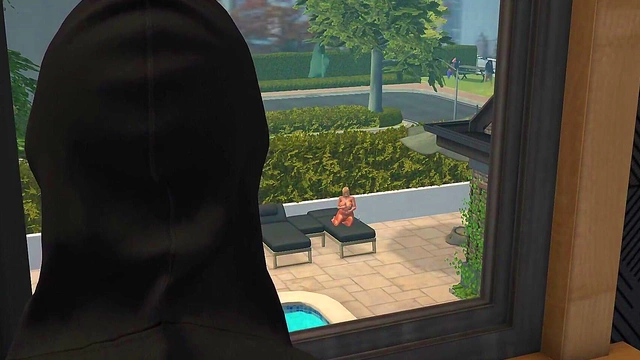 Hot Blonde StepMom Seduces Neighbor By The Pool In 3D Hentai Fantasy Roleplay