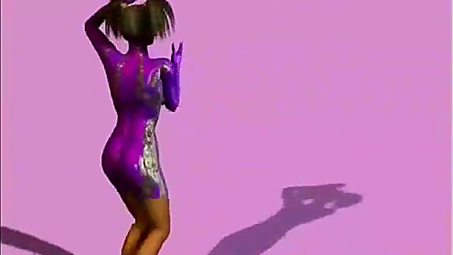 Virtual 3D Anime Slave Gives Intense Blowjob Satisfaction