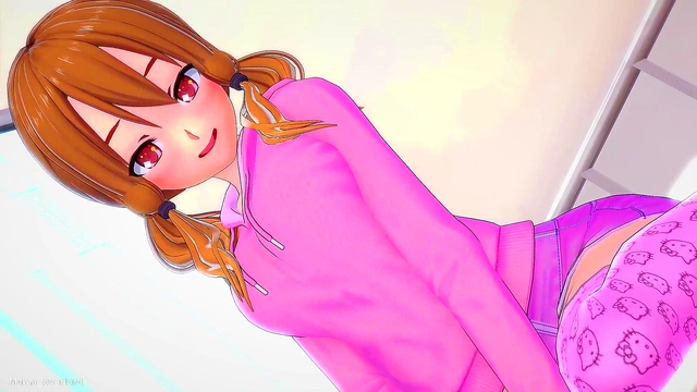 Perverted Stepsister Visits Infirmary for Naughty Temperature Check & Shaved Pussy Fun