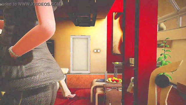 Hot Futanari Riding Big Dick For Handjob & Ahegao Creampie Orgasm