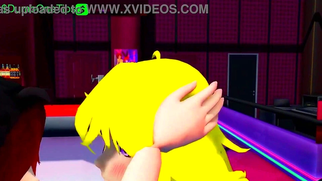 Hot Futa Milf Gets Fucked At The Bar In Steamy Anime RWBY Scene