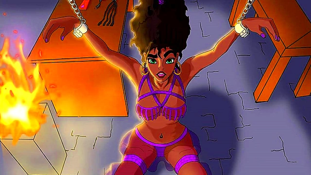 Hentai Anime Bondage – Sexy Submissive Girl Tortured in Dark Dungeon