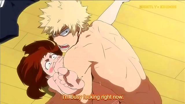 Hentai Nami Gets Fucked While Sleeping By Naruto And Deku In Funny Anime Scene