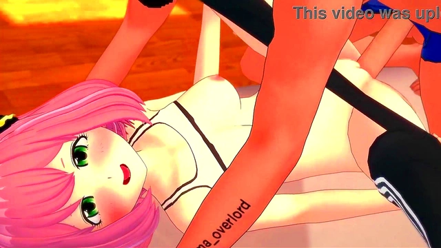 Anya from Spy x Family Enjoys TittyFuck and Blowjob in Sport Outfit