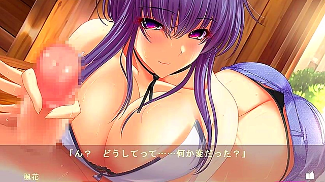 Atelier Kaguya's Erotic Handjob Fantasy in Anime Style