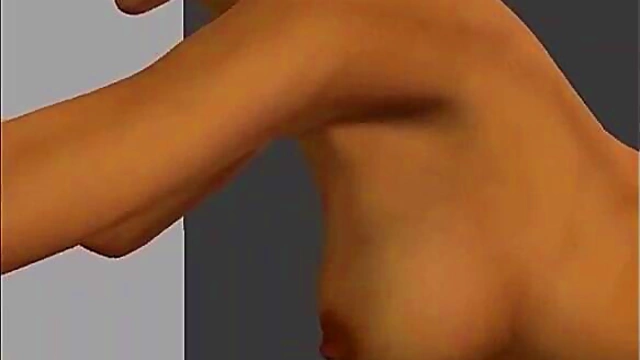 Virtual Anime Slave Sucks Cock With Passionate Blowjob Skills