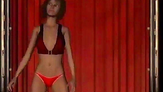 Virtual Anime Slave Sucks Cock With Passionate Blowjob Skills