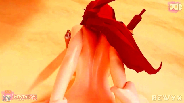 Redhead Miss Fortune Gets Big-Ass Booty Fucked In VR Hentai POV Anal Feast