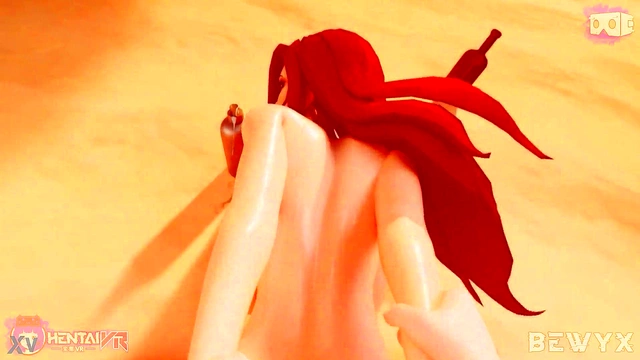 Redhead Miss Fortune Gets Big-Ass Booty Fucked In VR Hentai POV Anal Feast