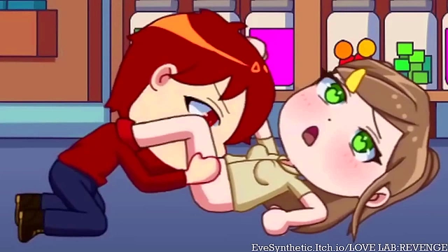 Cute Anime Chick Seeks Revenge With Erotic Passion In Love Lab Scene