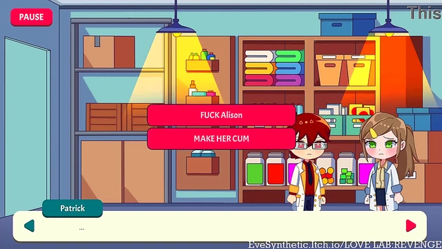 Cute Anime Chick Seeks Revenge With Erotic Passion In Love Lab Scene