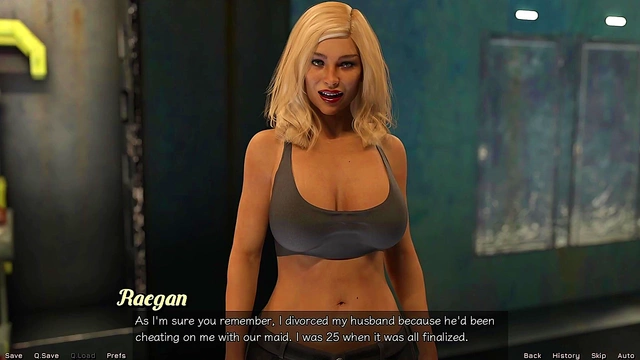 Reagan’s Sexy Mission – Busty Curves & Creampie Dreams In Space Hentai Game
