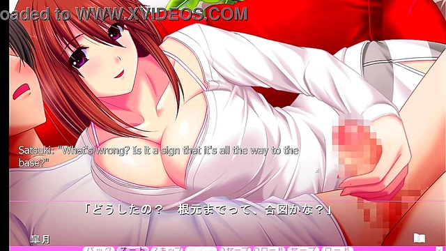 Older Sister's Friend Gives Intense Handjob To Big-Titted Eroge Heroine