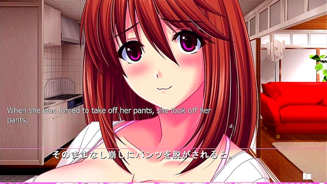 Older Sister's Friend Gives Intense Handjob To Big-Titted Eroge Heroine