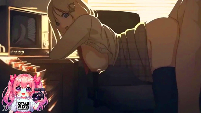 Blonde Step-Mom Gets Fucked By Neighbor In Steamy Anime Scene