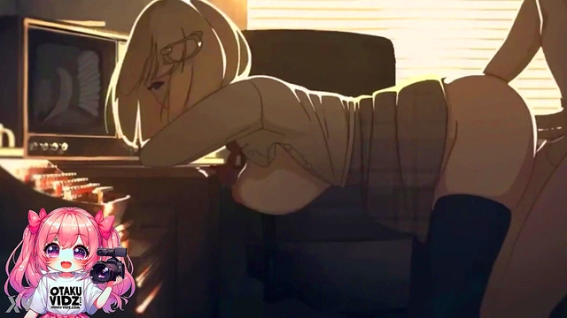 Blonde Step-Mom Gets Fucked By Neighbor In Steamy Anime Scene
