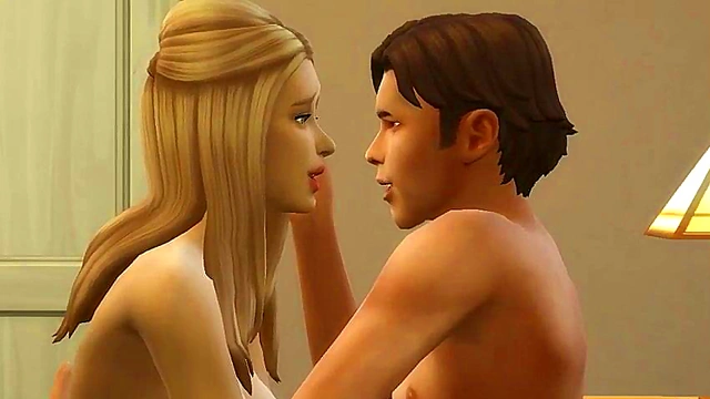 Pregnant Stepmom & Stepson Share Hotel Room for Hardcore 3D Anime Sex Scene