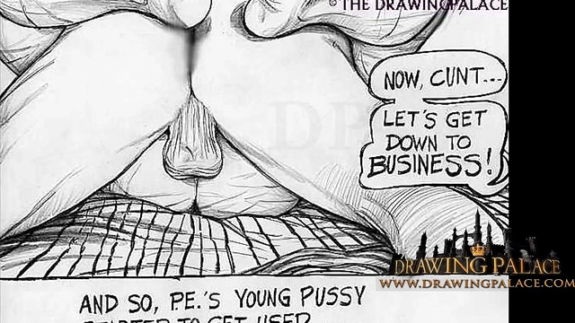 Kinky 3D Anime Slave Submission in Rough Hardcore Cartoon Porn Fantasy