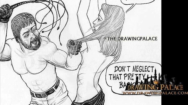 Kinky 3D Anime Slave Submission in Rough Hardcore Cartoon Porn Fantasy