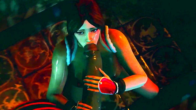 Horny Cartoon Chick Loves Big Dicks for Anal Sex & Group Cum Swallows