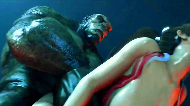 Horny Cartoon Chick Loves Big Dicks for Anal Sex & Group Cum Swallows